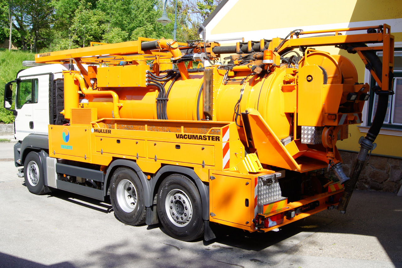 MAN TGS 28.360 BL 6x2-4/MÜLLER-KOMBI + Funk/TÜV/Euro5 - Асенізатори: фото 3 MAN TGS 28.360 BL 6x2-4/MÜLLER-KOMBI + Funk/TÜV/Euro5 - Асенізатори: фото 3