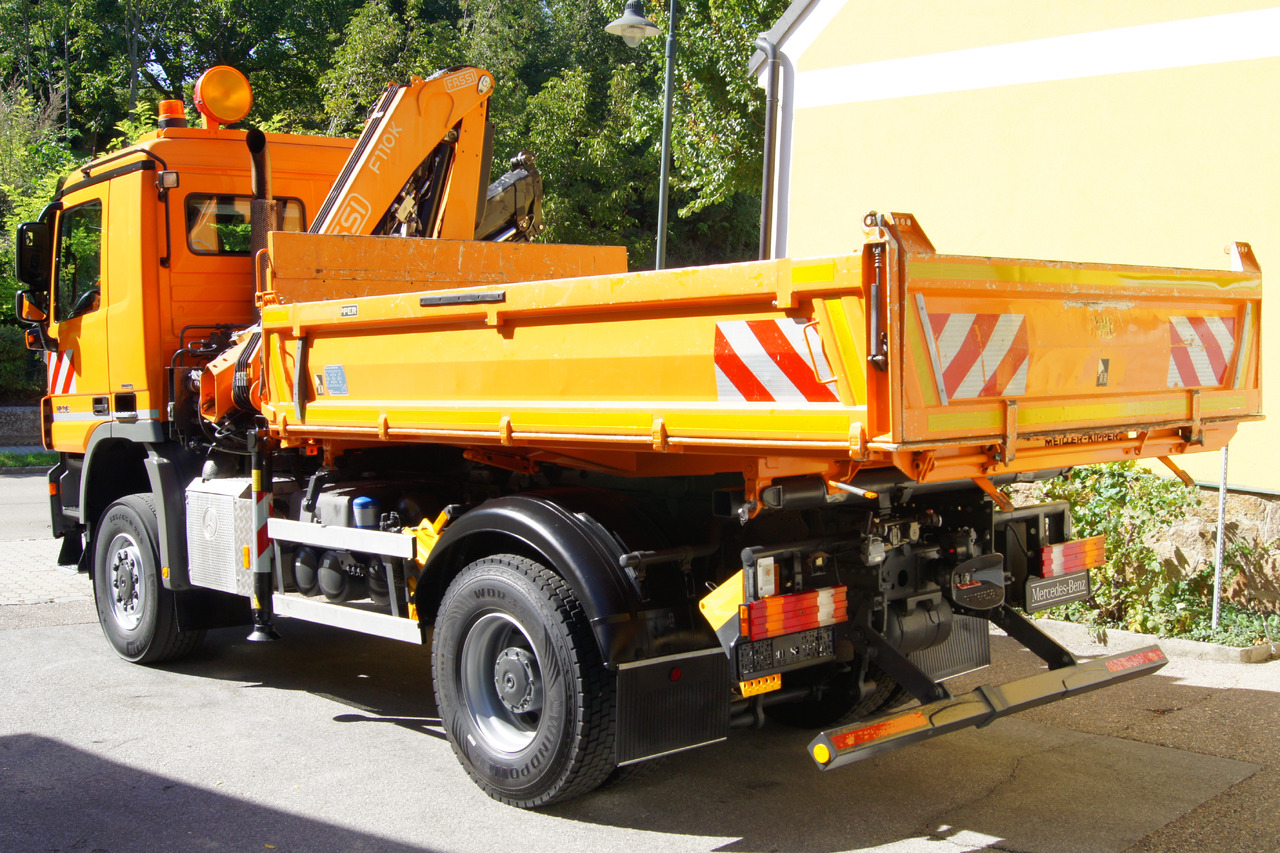 MERCEDES-BENZ ACTROS 1836 /4x4/TÜV/FASSI 110/MEILLER/Wechselsystem/Winterdienst - Вантажівка з маніпулятором: фото 3 MERCEDES-BENZ ACTROS 1836 /4x4/TÜV/FASSI 110/MEILLER/Wechselsystem/Winterdienst - Вантажівка з маніпулятором: фото 3