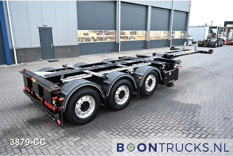 Broshuis MFCC | 2x20-30-40-45ft HC * STUURAS * LIFTAS * CUSTOM OPBOUW * TOP! - Контейнеровоз/ Змінний кузов напівпричіп: фото 1 Broshuis MFCC | 2x20-30-40-45ft HC * STUURAS * LIFTAS * CUSTOM OPBOUW * TOP! - Контейнеровоз/ Змінний кузов напівпричіп: фото 1