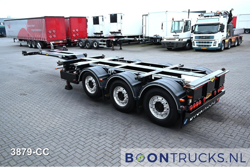 Broshuis MFCC | 2x20-30-40-45ft HC * STUURAS * LIFTAS * CUSTOM OPBOUW * TOP! - Контейнеровоз/ Змінний кузов напівпричіп: фото 3 Broshuis MFCC | 2x20-30-40-45ft HC * STUURAS * LIFTAS * CUSTOM OPBOUW * TOP! - Контейнеровоз/ Змінний кузов напівпричіп: фото 3