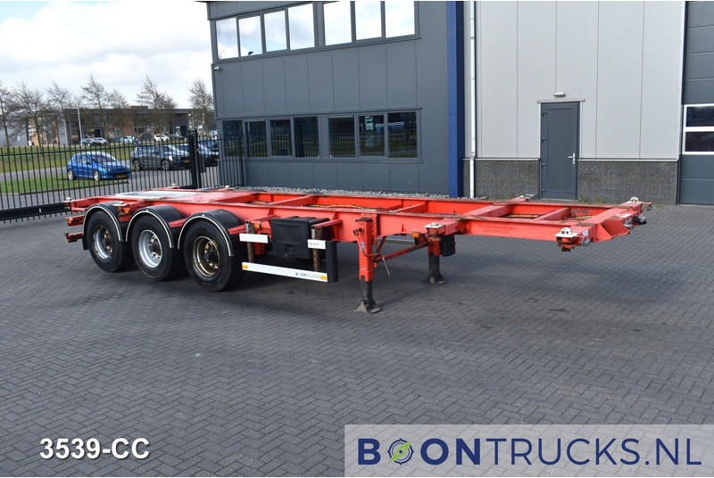 Burg BPO 12-27 CCXGX-00 TANK CHASSIS | 20-30ft * 3800 Kg * NL TRAILER - Контейнеровоз/ Змінний кузов напівпричіп: фото 4 Burg BPO 12-27 CCXGX-00 TANK CHASSIS | 20-30ft * 3800 Kg * NL TRAILER - Контейнеровоз/ Змінний кузов напівпричіп: фото 4
