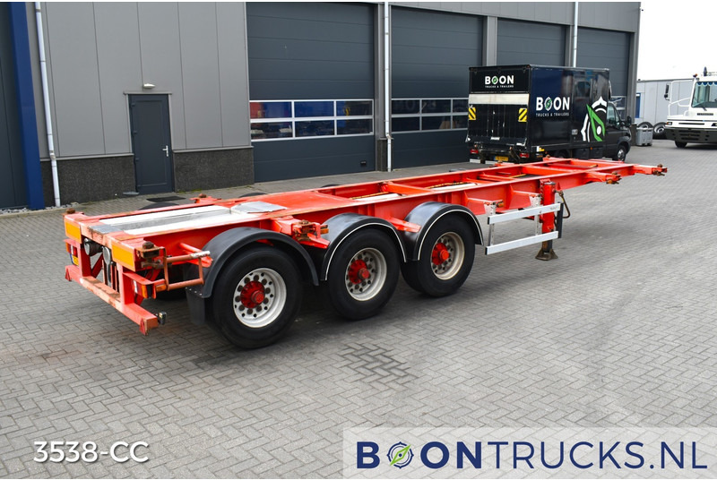 Burg BPO 12-27 CCXGX-00 TANK CHASSIS | 20-30ft * 3800 Kg * NL TRAILER - Контейнеровоз/ Змінний кузов напівпричіп: фото 1 Burg BPO 12-27 CCXGX-00 TANK CHASSIS | 20-30ft * 3800 Kg * NL TRAILER - Контейнеровоз/ Змінний кузов напівпричіп: фото 1