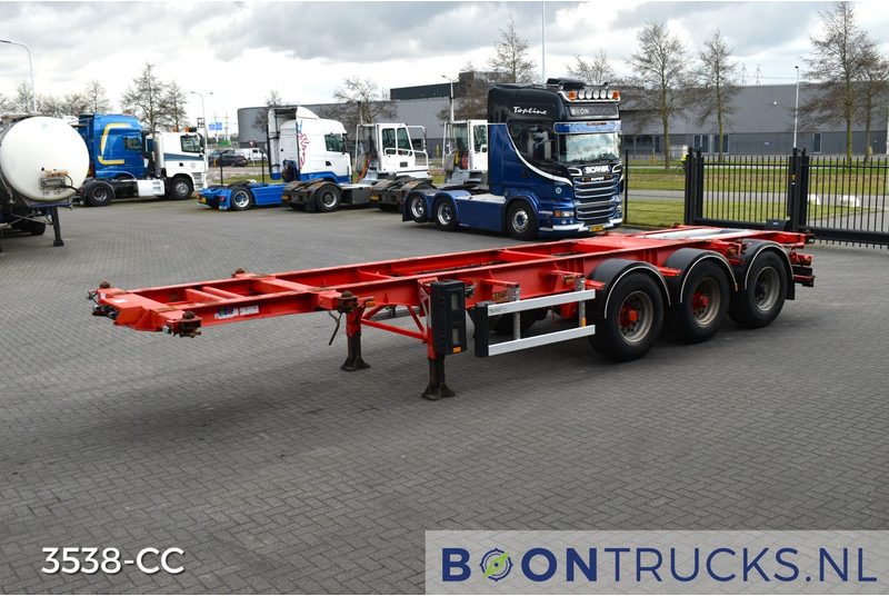 Burg BPO 12-27 CCXGX-00 TANK CHASSIS | 20-30ft * 3800 Kg * NL TRAILER - Контейнеровоз/ Змінний кузов напівпричіп: фото 5 Burg BPO 12-27 CCXGX-00 TANK CHASSIS | 20-30ft * 3800 Kg * NL TRAILER - Контейнеровоз/ Змінний кузов напівпричіп: фото 5