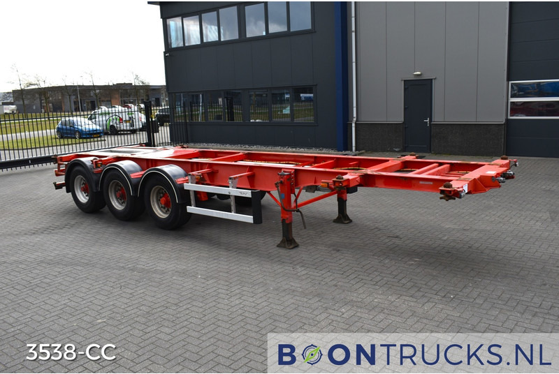 Burg BPO 12-27 CCXGX-00 TANK CHASSIS | 20-30ft * 3800 Kg * NL TRAILER - Контейнеровоз/ Змінний кузов напівпричіп: фото 4 Burg BPO 12-27 CCXGX-00 TANK CHASSIS | 20-30ft * 3800 Kg * NL TRAILER - Контейнеровоз/ Змінний кузов напівпричіп: фото 4