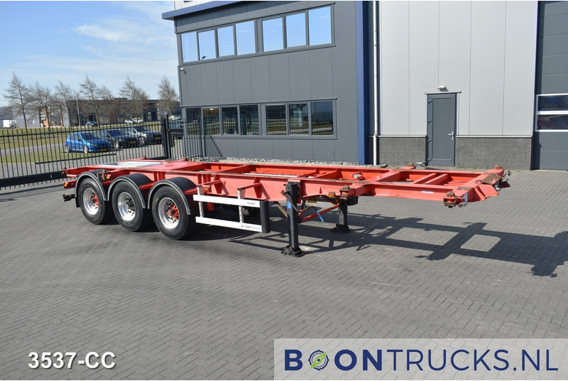Burg BPO 12 27 CCXGX 01 TANK CHASSIS | 20-30ft * 3850 Kg * ADR * NL TRAILER - Контейнеровоз/ Змінний кузов напівпричіп: фото 5 Burg BPO 12 27 CCXGX 01 TANK CHASSIS | 20-30ft * 3850 Kg * ADR * NL TRAILER - Контейнеровоз/ Змінний кузов напівпричіп: фото 5