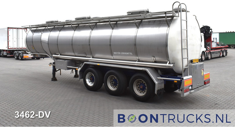 Burg BPO 12-27 Z TANK | 32,7 M³ * 3 COMP. * FOOD * STAINLESS STEEL * APK 05-2025 - Напівпричіп цистерна: фото 3 Burg BPO 12-27 Z TANK | 32,7 M³ * 3 COMP. * FOOD * STAINLESS STEEL * APK 05-2025 - Напівпричіп цистерна: фото 3