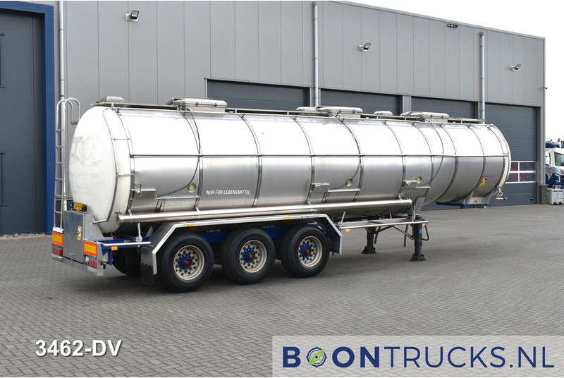 Burg BPO 12-27 Z TANK | 32,7 M³ * 3 COMP. * FOOD * STAINLESS STEEL * APK 05-2025 - Напівпричіп цистерна: фото 1 Burg BPO 12-27 Z TANK | 32,7 M³ * 3 COMP. * FOOD * STAINLESS STEEL * APK 05-2025 - Напівпричіп цистерна: фото 1