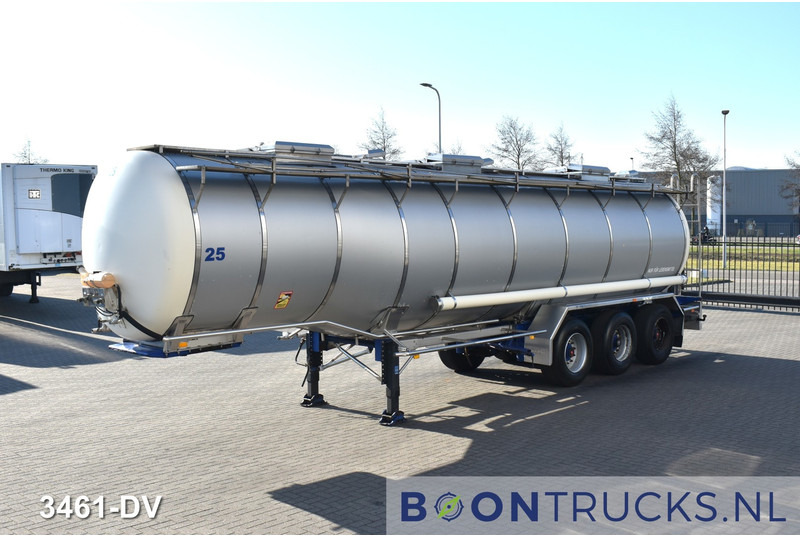Burg BPO 12-27 Z TANK | 32,8 M³ * 3 COMP. * FOOD * STAINLESS STEEL * APK 10-2025 - Напівпричіп цистерна: фото 5 Burg BPO 12-27 Z TANK | 32,8 M³ * 3 COMP. * FOOD * STAINLESS STEEL * APK 10-2025 - Напівпричіп цистерна: фото 5