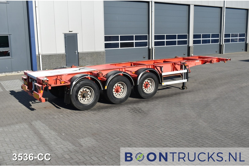 Burg BPO 12 27CDM12 TANK CHASSIS | 20-30ft * 3800 Kg * NL TRAILER - Контейнеровоз/ Змінний кузов напівпричіп: фото 1 Burg BPO 12 27CDM12 TANK CHASSIS | 20-30ft * 3800 Kg * NL TRAILER - Контейнеровоз/ Змінний кузов напівпричіп: фото 1