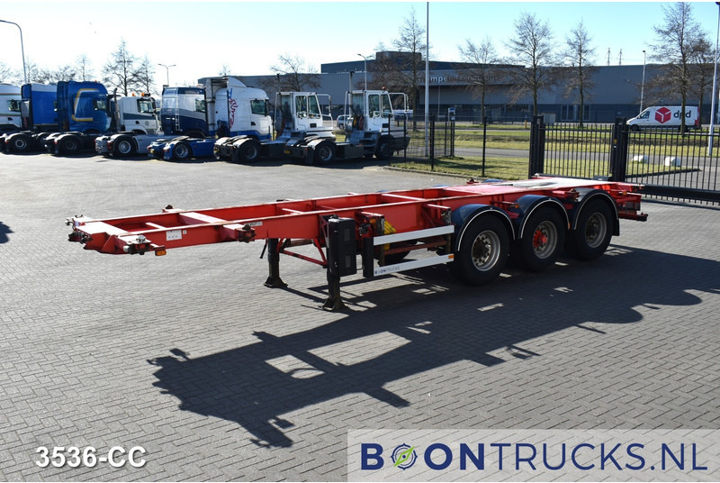 Burg BPO 12 27CDM12 TANK CHASSIS | 20-30ft * 3800 Kg * NL TRAILER - Контейнеровоз/ Змінний кузов напівпричіп: фото 5 Burg BPO 12 27CDM12 TANK CHASSIS | 20-30ft * 3800 Kg * NL TRAILER - Контейнеровоз/ Змінний кузов напівпричіп: фото 5