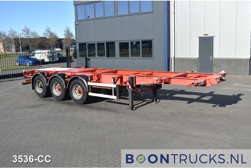 Burg BPO 12 27CDM12 TANK CHASSIS | 20-30ft * 3800 Kg * NL TRAILER - Контейнеровоз/ Змінний кузов напівпричіп: фото 4 Burg BPO 12 27CDM12 TANK CHASSIS | 20-30ft * 3800 Kg * NL TRAILER - Контейнеровоз/ Змінний кузов напівпричіп: фото 4