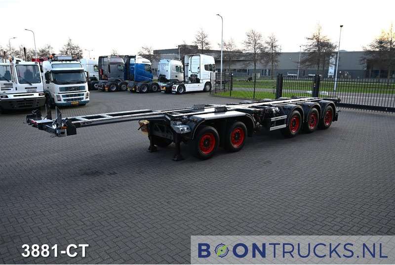 D-Tec COMBITRAILER S-LINE CT-521-S | 2x20-40-45ft HC * 3x STEERING * 4x LIFT AXLE * NL TRAILER * APK 04-2026 - Контейнеровоз/ Змінний кузов напівпричіп: фото 4 D-Tec COMBITRAILER S-LINE CT-521-S | 2x20-40-45ft HC * 3x STEERING * 4x LIFT AXLE * NL TRAILER * APK 04-2026 - Контейнеровоз/ Змінний кузов напівпричіп: фото 4
