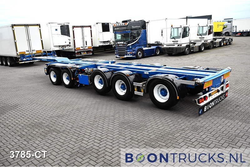 D-Tec CT-60-05D | 2x20-30-40-45ft HC * 3x STEERING * 4x LIFT AXLE * NL TRAILER - Контейнеровоз/ Змінний кузов напівпричіп: фото 3 D-Tec CT-60-05D | 2x20-30-40-45ft HC * 3x STEERING * 4x LIFT AXLE * NL TRAILER - Контейнеровоз/ Змінний кузов напівпричіп: фото 3