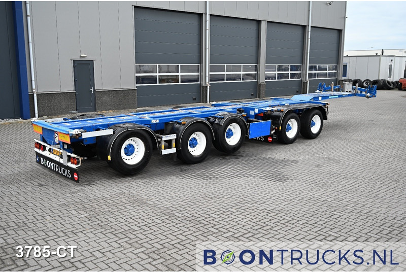 D-Tec CT-60-05D | 2x20-30-40-45ft HC * 3x STEERING * 4x LIFT AXLE * NL TRAILER - Контейнеровоз/ Змінний кузов напівпричіп: фото 1 D-Tec CT-60-05D | 2x20-30-40-45ft HC * 3x STEERING * 4x LIFT AXLE * NL TRAILER - Контейнеровоз/ Змінний кузов напівпричіп: фото 1