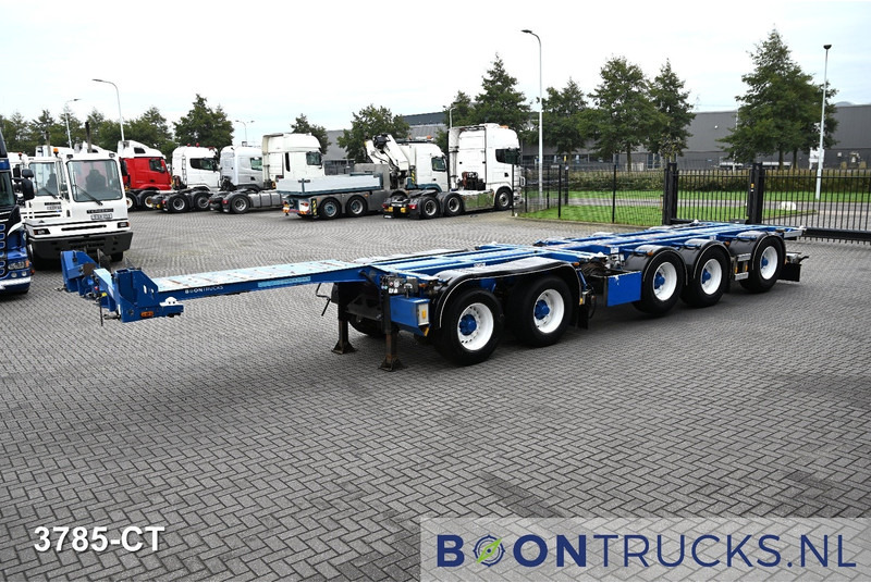 D-Tec CT-60-05D | 2x20-30-40-45ft HC * 3x STEERING * 4x LIFT AXLE * NL TRAILER - Контейнеровоз/ Змінний кузов напівпричіп: фото 5 D-Tec CT-60-05D | 2x20-30-40-45ft HC * 3x STEERING * 4x LIFT AXLE * NL TRAILER - Контейнеровоз/ Змінний кузов напівпричіп: фото 5