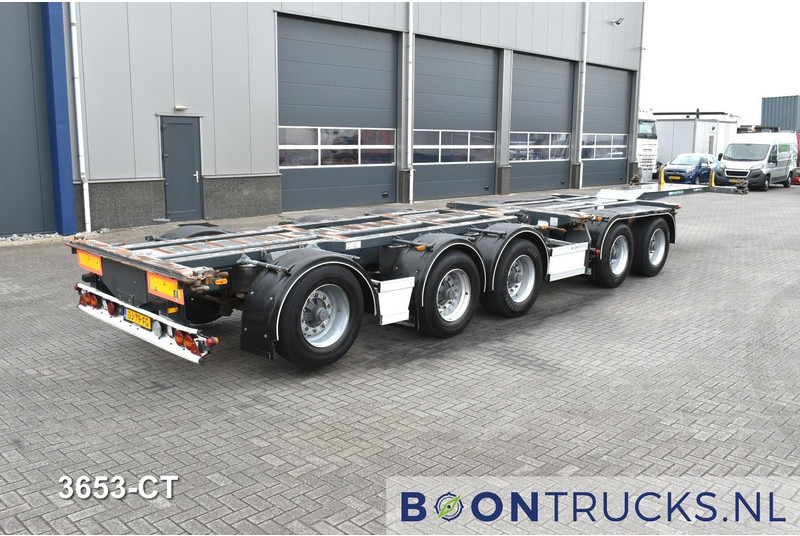 D-Tec CT-60-05D COMBITRAILER | 2x20-30-40-45ft HC * 3x STEERING * 3x LIFT AXLE * NL TRAILER - Контейнеровоз/ Змінний кузов напівпричіп: фото 1 D-Tec CT-60-05D COMBITRAILER | 2x20-30-40-45ft HC * 3x STEERING * 3x LIFT AXLE * NL TRAILER - Контейнеровоз/ Змінний кузов напівпричіп: фото 1
