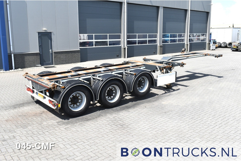 D-Tec FLEXITRAILER | 2x20-30-40-45ft HC * 2x EXTENDABLE * LIFT AXLE * NL TRAILER - Контейнеровоз/ Змінний кузов напівпричіп: фото 1 D-Tec FLEXITRAILER | 2x20-30-40-45ft HC * 2x EXTENDABLE * LIFT AXLE * NL TRAILER - Контейнеровоз/ Змінний кузов напівпричіп: фото 1