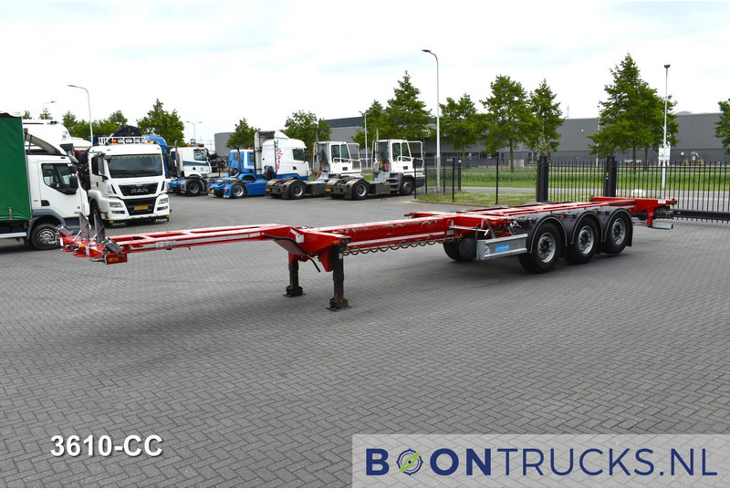 D-Tec FLEXITRAILER | 2x20-30-40-45ft HC * 2x LIFT AXLE * 2x EXTENDABLE * DISC BRAKES - Контейнеровоз/ Змінний кузов напівпричіп: фото 5 D-Tec FLEXITRAILER | 2x20-30-40-45ft HC * 2x LIFT AXLE * 2x EXTENDABLE * DISC BRAKES - Контейнеровоз/ Змінний кузов напівпричіп: фото 5