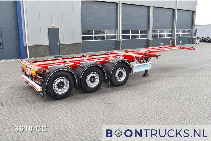 D-Tec FLEXITRAILER | 2x20-30-40-45ft HC * 2x LIFT AXLE * 2x EXTENDABLE * DISC BRAKES - Контейнеровоз/ Змінний кузов напівпричіп: фото 1 D-Tec FLEXITRAILER | 2x20-30-40-45ft HC * 2x LIFT AXLE * 2x EXTENDABLE * DISC BRAKES - Контейнеровоз/ Змінний кузов напівпричіп: фото 1