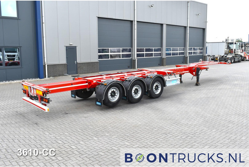 D-Tec FLEXITRAILER | 2x20-30-40-45ft HC * 2x LIFT AXLE * 2x EXTENDABLE * DISC BRAKES - Контейнеровоз/ Змінний кузов напівпричіп: фото 2 D-Tec FLEXITRAILER | 2x20-30-40-45ft HC * 2x LIFT AXLE * 2x EXTENDABLE * DISC BRAKES - Контейнеровоз/ Змінний кузов напівпричіп: фото 2
