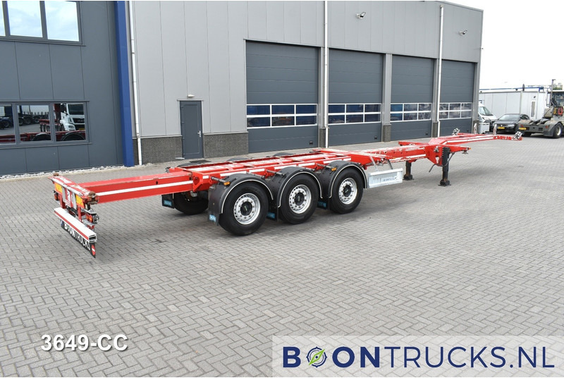 D-Tec FLEXITRAILER | 2x20-30-40-45ft HC * 2x LIFT AXLE * 2x EXTENDABLE * DISC BRAKES - Контейнеровоз/ Змінний кузов напівпричіп: фото 2 D-Tec FLEXITRAILER | 2x20-30-40-45ft HC * 2x LIFT AXLE * 2x EXTENDABLE * DISC BRAKES - Контейнеровоз/ Змінний кузов напівпричіп: фото 2