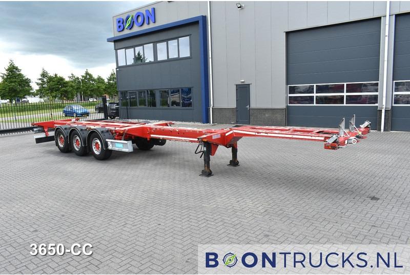 D-Tec FLEXITRAILER | 2x20-30-40-45ft HC * 2x LIFT AXLE * 2x EXTENDABLE * MOT 11-2025 - Контейнеровоз/ Змінний кузов напівпричіп: фото 4 D-Tec FLEXITRAILER | 2x20-30-40-45ft HC * 2x LIFT AXLE * 2x EXTENDABLE * MOT 11-2025 - Контейнеровоз/ Змінний кузов напівпричіп: фото 4