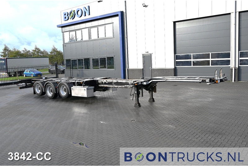 D-Tec FLEXITRAILER | 2x20-30-40-45ft HC * 2x LIFT AXLE * 3x EXTENDABLE * ADR * APK 10-2026 * NL TRAILER - Контейнеровоз/ Змінний кузов напівпричіп: фото 4 D-Tec FLEXITRAILER | 2x20-30-40-45ft HC * 2x LIFT AXLE * 3x EXTENDABLE * ADR * APK 10-2026 * NL TRAILER - Контейнеровоз/ Змінний кузов напівпричіп: фото 4