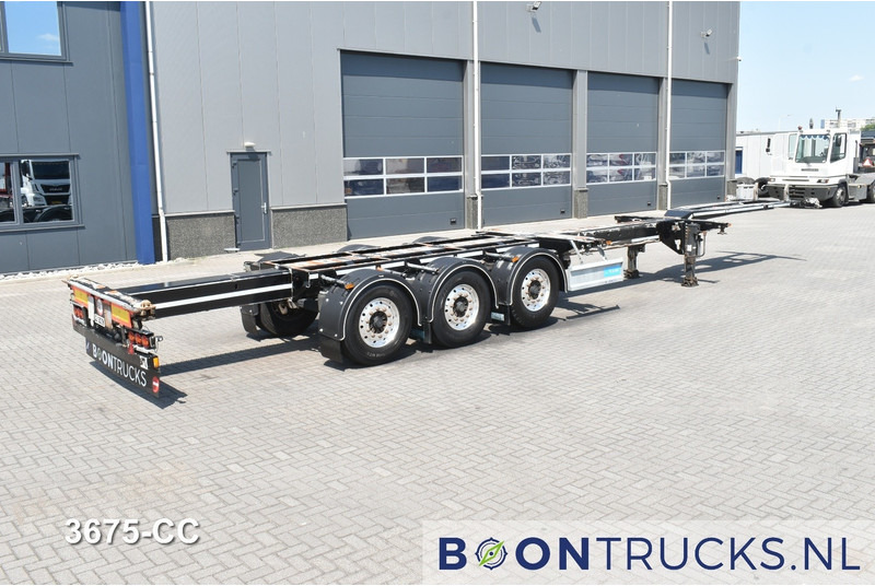 D-Tec FLEXITRAILER | 2x20-30-40-45ft HC * BPW / DISC * ALCOA * 3x EXTENDABLE - Контейнеровоз/ Змінний кузов напівпричіп: фото 2 D-Tec FLEXITRAILER | 2x20-30-40-45ft HC * BPW / DISC * ALCOA * 3x EXTENDABLE - Контейнеровоз/ Змінний кузов напівпричіп: фото 2