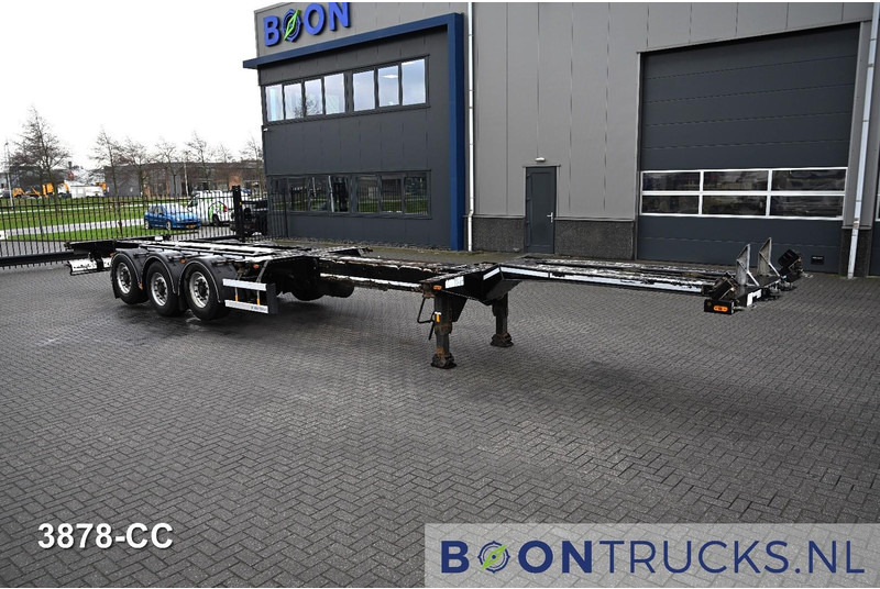 D-Tec FLEXITRAILER LS | 2x20-30-40-45ft HC * 2x LIFT AXLE * BPW / DISC * 2x EXTENDABLE - Контейнеровоз/ Змінний кузов напівпричіп: фото 4 D-Tec FLEXITRAILER LS | 2x20-30-40-45ft HC * 2x LIFT AXLE * BPW / DISC * 2x EXTENDABLE - Контейнеровоз/ Змінний кузов напівпричіп: фото 4