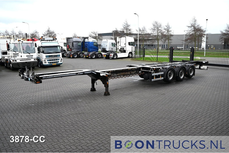D-Tec FLEXITRAILER LS | 2x20-30-40-45ft HC * 2x LIFT AXLE * BPW / DISC * 2x EXTENDABLE - Контейнеровоз/ Змінний кузов напівпричіп: фото 5 D-Tec FLEXITRAILER LS | 2x20-30-40-45ft HC * 2x LIFT AXLE * BPW / DISC * 2x EXTENDABLE - Контейнеровоз/ Змінний кузов напівпричіп: фото 5