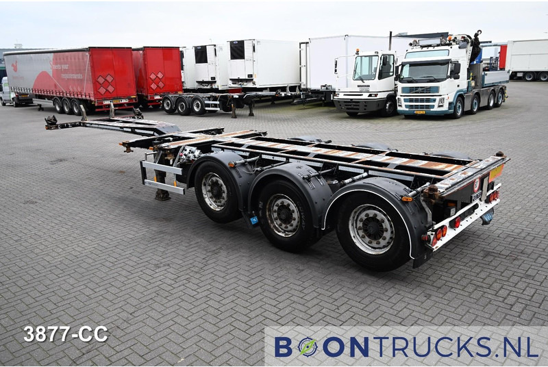 D-Tec FLEXITRAILER LS | 2x20-30-40-45ft HC * 2x LIFT AXLE * BPW / DISC * 2x EXTENDABLE - Контейнеровоз/ Змінний кузов напівпричіп: фото 3 D-Tec FLEXITRAILER LS | 2x20-30-40-45ft HC * 2x LIFT AXLE * BPW / DISC * 2x EXTENDABLE - Контейнеровоз/ Змінний кузов напівпричіп: фото 3
