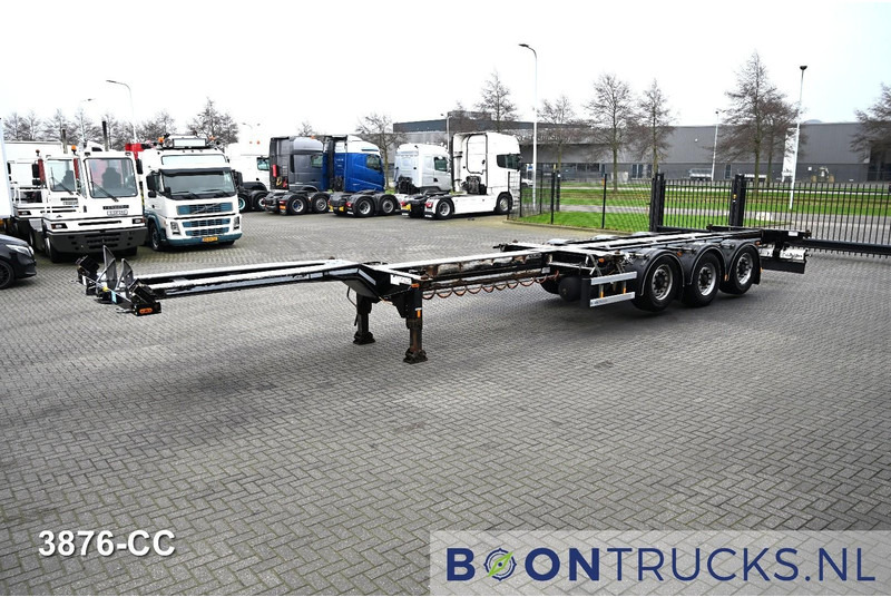D-Tec FLEXITRAILER LS | 2x20-30-40-45ft HC * 2x LIFT AXLE * BPW / DISC * 2x EXTENDABLE - Контейнеровоз/ Змінний кузов напівпричіп: фото 5 D-Tec FLEXITRAILER LS | 2x20-30-40-45ft HC * 2x LIFT AXLE * BPW / DISC * 2x EXTENDABLE - Контейнеровоз/ Змінний кузов напівпричіп: фото 5