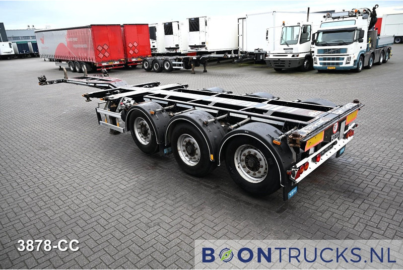 D-Tec FLEXITRAILER LS | 2x20-30-40-45ft HC * 2x LIFT AXLE * BPW / DISC * 2x EXTENDABLE - Контейнеровоз/ Змінний кузов напівпричіп: фото 3 D-Tec FLEXITRAILER LS | 2x20-30-40-45ft HC * 2x LIFT AXLE * BPW / DISC * 2x EXTENDABLE - Контейнеровоз/ Змінний кузов напівпричіп: фото 3