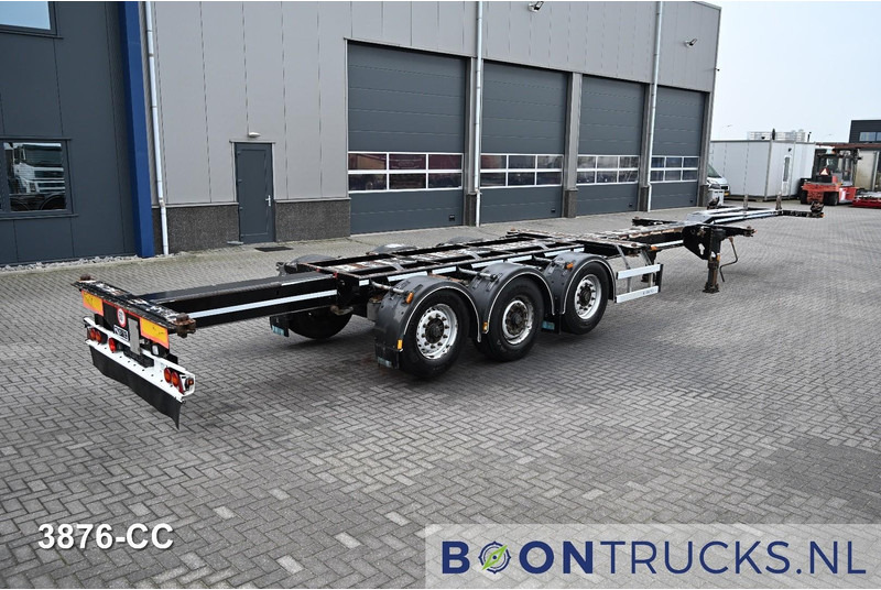 D-Tec FLEXITRAILER LS | 2x20-30-40-45ft HC * 2x LIFT AXLE * BPW / DISC * 2x EXTENDABLE - Контейнеровоз/ Змінний кузов напівпричіп: фото 2 D-Tec FLEXITRAILER LS | 2x20-30-40-45ft HC * 2x LIFT AXLE * BPW / DISC * 2x EXTENDABLE - Контейнеровоз/ Змінний кузов напівпричіп: фото 2