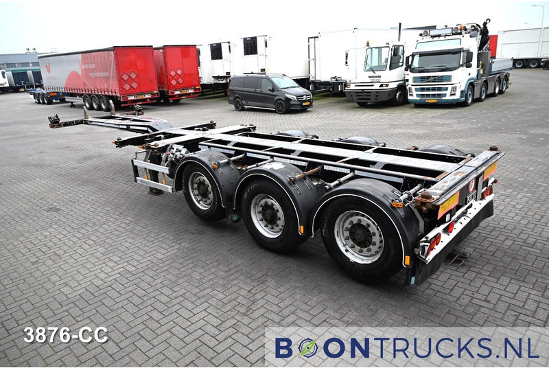 D-Tec FLEXITRAILER LS | 2x20-30-40-45ft HC * 2x LIFT AXLE * BPW / DISC * 2x EXTENDABLE - Контейнеровоз/ Змінний кузов напівпричіп: фото 3 D-Tec FLEXITRAILER LS | 2x20-30-40-45ft HC * 2x LIFT AXLE * BPW / DISC * 2x EXTENDABLE - Контейнеровоз/ Змінний кузов напівпричіп: фото 3