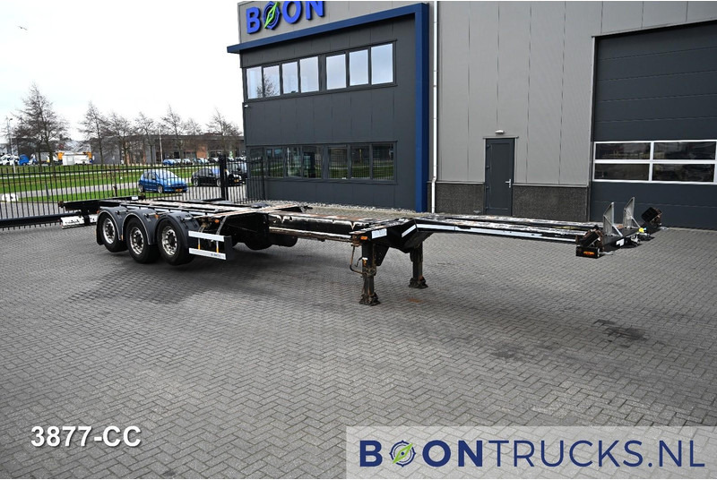 D-Tec FLEXITRAILER LS | 2x20-30-40-45ft HC * 2x LIFT AXLE * BPW / DISC * 2x EXTENDABLE - Контейнеровоз/ Змінний кузов напівпричіп: фото 4 D-Tec FLEXITRAILER LS | 2x20-30-40-45ft HC * 2x LIFT AXLE * BPW / DISC * 2x EXTENDABLE - Контейнеровоз/ Змінний кузов напівпричіп: фото 4