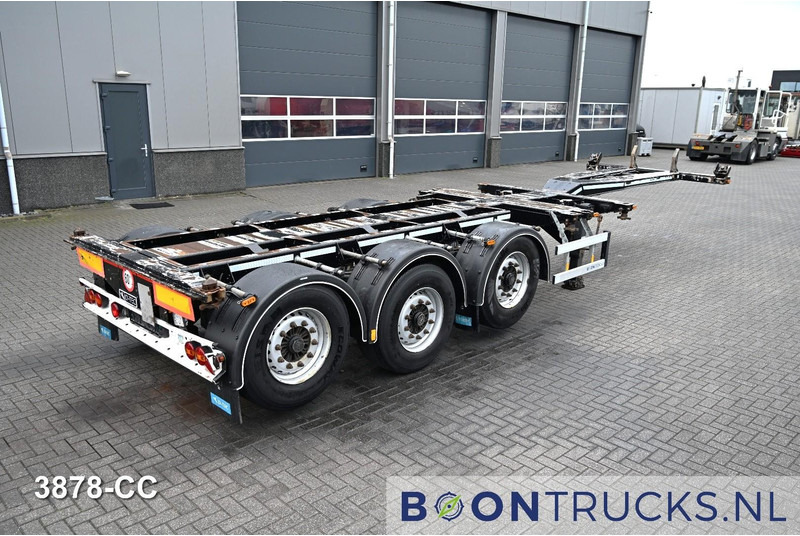 D-Tec FLEXITRAILER LS | 2x20-30-40-45ft HC * 2x LIFT AXLE * BPW / DISC * 2x EXTENDABLE - Контейнеровоз/ Змінний кузов напівпричіп: фото 1 D-Tec FLEXITRAILER LS | 2x20-30-40-45ft HC * 2x LIFT AXLE * BPW / DISC * 2x EXTENDABLE - Контейнеровоз/ Змінний кузов напівпричіп: фото 1