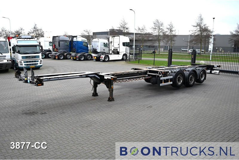 D-Tec FLEXITRAILER LS | 2x20-30-40-45ft HC * 2x LIFT AXLE * BPW / DISC * 2x EXTENDABLE - Контейнеровоз/ Змінний кузов напівпричіп: фото 5 D-Tec FLEXITRAILER LS | 2x20-30-40-45ft HC * 2x LIFT AXLE * BPW / DISC * 2x EXTENDABLE - Контейнеровоз/ Змінний кузов напівпричіп: фото 5
