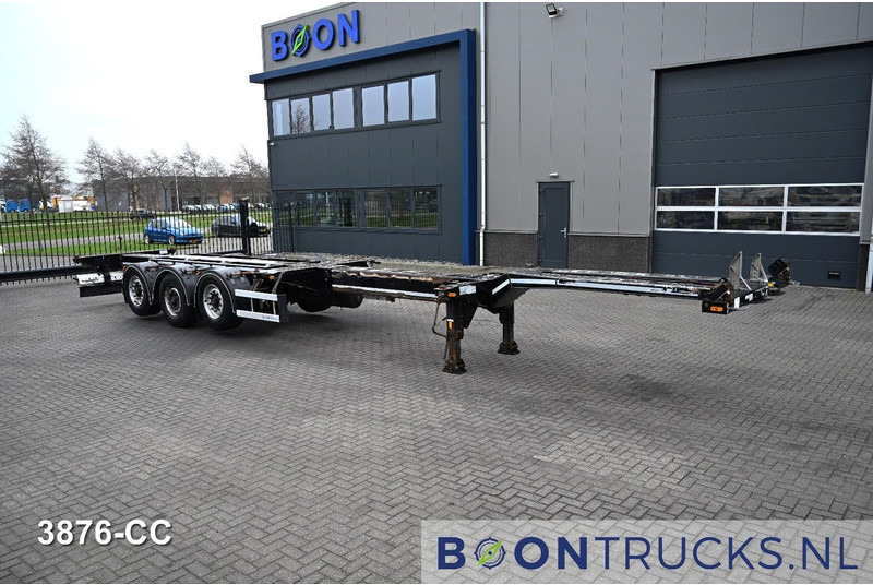 D-Tec FLEXITRAILER LS | 2x20-30-40-45ft HC * 2x LIFT AXLE * BPW / DISC * 2x EXTENDABLE - Контейнеровоз/ Змінний кузов напівпричіп: фото 4 D-Tec FLEXITRAILER LS | 2x20-30-40-45ft HC * 2x LIFT AXLE * BPW / DISC * 2x EXTENDABLE - Контейнеровоз/ Змінний кузов напівпричіп: фото 4