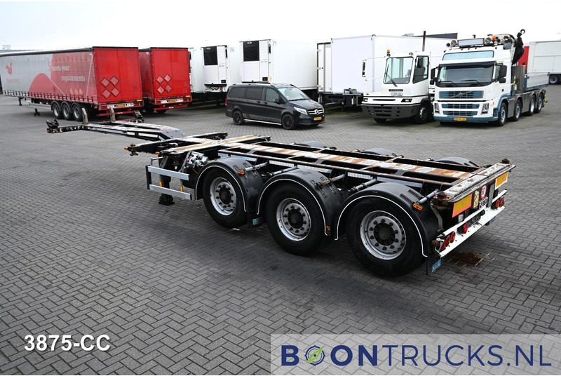 D-Tec FLEXITRAILER LS | 2x20-30-40-45ft HC * 2x LIFTAS * BPW / SCHIJF * APK 01-2027 - Контейнеровоз/ Змінний кузов напівпричіп: фото 3 D-Tec FLEXITRAILER LS | 2x20-30-40-45ft HC * 2x LIFTAS * BPW / SCHIJF * APK 01-2027 - Контейнеровоз/ Змінний кузов напівпричіп: фото 3