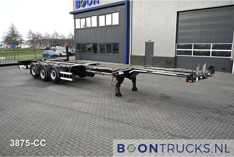 D-Tec FLEXITRAILER LS | 2x20-30-40-45ft HC * 2x LIFTAS * BPW / SCHIJF * APK 01-2027 - Контейнеровоз/ Змінний кузов напівпричіп: фото 5 D-Tec FLEXITRAILER LS | 2x20-30-40-45ft HC * 2x LIFTAS * BPW / SCHIJF * APK 01-2027 - Контейнеровоз/ Змінний кузов напівпричіп: фото 5