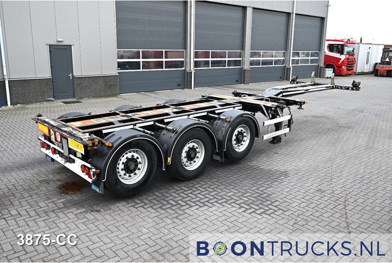 D-Tec FLEXITRAILER LS | 2x20-30-40-45ft HC * 2x LIFTAS * BPW / SCHIJF * APK 01-2027 - Контейнеровоз/ Змінний кузов напівпричіп: фото 1 D-Tec FLEXITRAILER LS | 2x20-30-40-45ft HC * 2x LIFTAS * BPW / SCHIJF * APK 01-2027 - Контейнеровоз/ Змінний кузов напівпричіп: фото 1