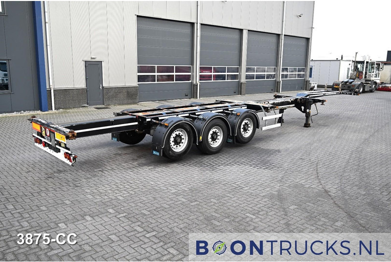 D-Tec FLEXITRAILER LS | 2x20-30-40-45ft HC * 2x LIFTAS * BPW / SCHIJF * APK 01-2027 - Контейнеровоз/ Змінний кузов напівпричіп: фото 2 D-Tec FLEXITRAILER LS | 2x20-30-40-45ft HC * 2x LIFTAS * BPW / SCHIJF * APK 01-2027 - Контейнеровоз/ Змінний кузов напівпричіп: фото 2