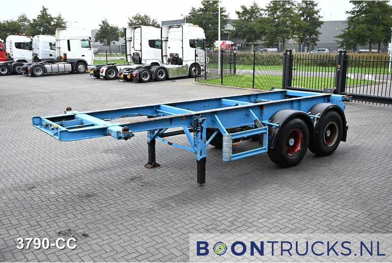 KOHLER CS 20/2 CHASSIS | 20ft * STEEL SUSPENSION * SAF / DRUM * 6x AVAILABLE - Контейнеровоз/ Змінний кузов напівпричіп: фото 5 KOHLER CS 20/2 CHASSIS | 20ft * STEEL SUSPENSION * SAF / DRUM * 6x AVAILABLE - Контейнеровоз/ Змінний кузов напівпричіп: фото 5