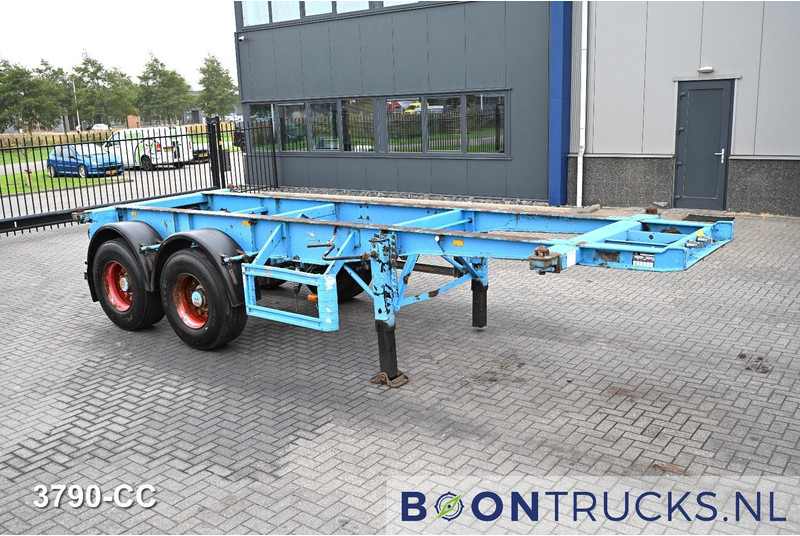 KOHLER CS 20/2 CHASSIS | 20ft * STEEL SUSPENSION * SAF / DRUM * 6x AVAILABLE - Контейнеровоз/ Змінний кузов напівпричіп: фото 4 KOHLER CS 20/2 CHASSIS | 20ft * STEEL SUSPENSION * SAF / DRUM * 6x AVAILABLE - Контейнеровоз/ Змінний кузов напівпричіп: фото 4