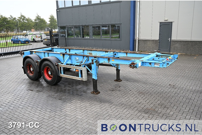 KOHLER CS 20/2 CHASSIS | 20ft * STEEL SUSPENSION * SAF / DRUM * 6x AVAILABLE - Контейнеровоз/ Змінний кузов напівпричіп: фото 4 KOHLER CS 20/2 CHASSIS | 20ft * STEEL SUSPENSION * SAF / DRUM * 6x AVAILABLE - Контейнеровоз/ Змінний кузов напівпричіп: фото 4
