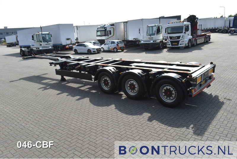 Kögel PORT 40 SIMPLEX 20 | 2x20-30-40ft HC * EXTENDABLE REAR * NL TRAILER - Контейнеровоз/ Змінний кузов напівпричіп: фото 3 Kögel PORT 40 SIMPLEX 20 | 2x20-30-40ft HC * EXTENDABLE REAR * NL TRAILER - Контейнеровоз/ Змінний кузов напівпричіп: фото 3