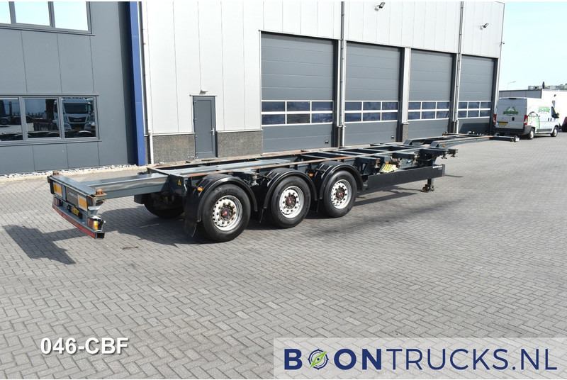 Kögel PORT 40 SIMPLEX 20 | 2x20-30-40ft HC * EXTENDABLE REAR * NL TRAILER - Контейнеровоз/ Змінний кузов напівпричіп: фото 2 Kögel PORT 40 SIMPLEX 20 | 2x20-30-40ft HC * EXTENDABLE REAR * NL TRAILER - Контейнеровоз/ Змінний кузов напівпричіп: фото 2