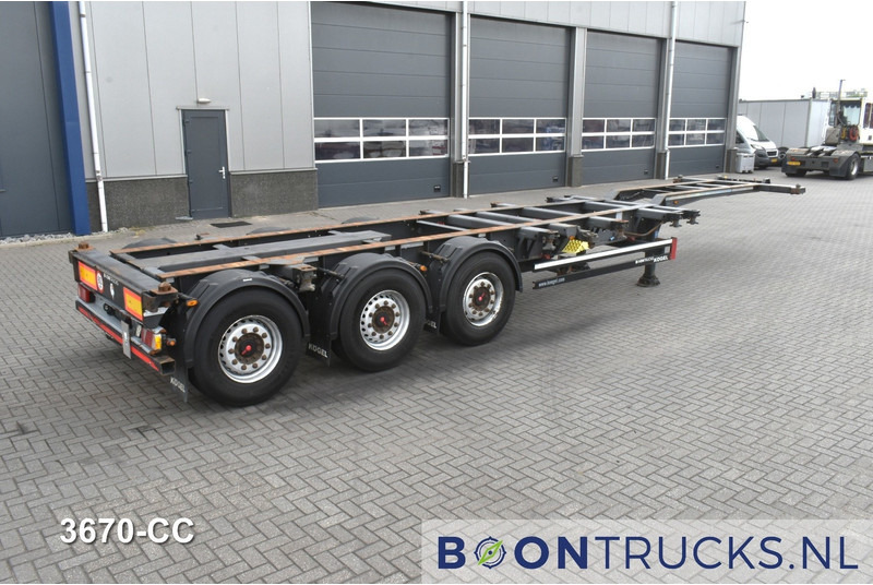 Kögel PORT 40 SIMPLEX 20 | 2x20-30-40ft HC * LIFT AXLE * SAF / DISC * EXTENDABLE REAR * MOT 02-2026 - Контейнеровоз/ Змінний кузов напівпричіп: фото 1 Kögel PORT 40 SIMPLEX 20 | 2x20-30-40ft HC * LIFT AXLE * SAF / DISC * EXTENDABLE REAR * MOT 02-2026 - Контейнеровоз/ Змінний кузов напівпричіп: фото 1