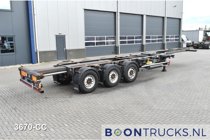 Kögel PORT 40 SIMPLEX 20 | 2x20-30-40ft HC * LIFT AXLE * SAF / DISC * EXTENDABLE REAR * MOT 02-2026 - Контейнеровоз/ Змінний кузов напівпричіп: фото 2 Kögel PORT 40 SIMPLEX 20 | 2x20-30-40ft HC * LIFT AXLE * SAF / DISC * EXTENDABLE REAR * MOT 02-2026 - Контейнеровоз/ Змінний кузов напівпричіп: фото 2